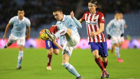 Celta-Atl�tico (0-2) de Primera el 10 de enero del 2016.