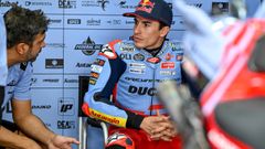 Marc Mrquez.Marc Mrquez con Gresini