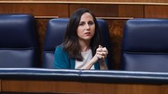 Ione Belarra durante una sesi�n en el Congreso.