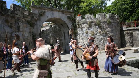 Feira Celta de las fiestas de Santa Rita en Vilagarcía, en una imagen de archivo.