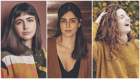 Bel�n L�pez Peir�, Lorena Salazar, Irati Iturritza. 