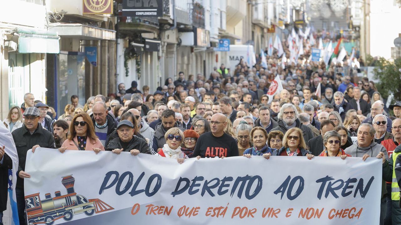 «Ahora se dan cuenta de la importancia que debería tener el tren en Galicia»