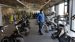 Visita a las instalaciones remodeladas del pabell�n de Os Remedios