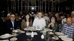 Daniel P�rez, Ana Pont�n y Evencio Ferrero, en la noche del viernes