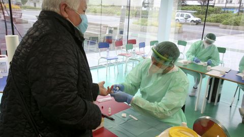 Pruebas de coronavirus en Ferrol