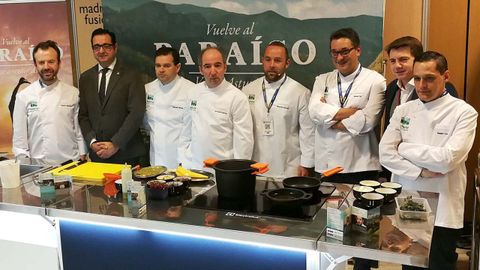 Los cocineros, en la presentaci�n