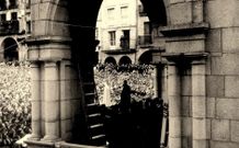 Llegada de la imagen de la Virgen de F�tima a Ourense