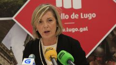 A edila Paula Alvarellos