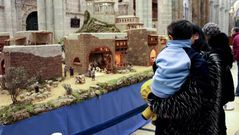 El bel�n monumental de la catedral de Santiago