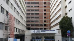 Foto de archivo de las obras del nuevo edificio.