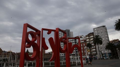 Vista del paseo mar�timo de Gij�n