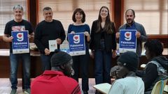 Presentaci�n del curso, con presencia de la diputada Sol Agra