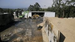 Arden tres silos en la planta de Gest�n