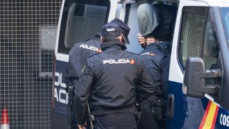 Uno de los detenidos, pasando a disposici&oacute;n judicial en Cambados en el mes de diciembre