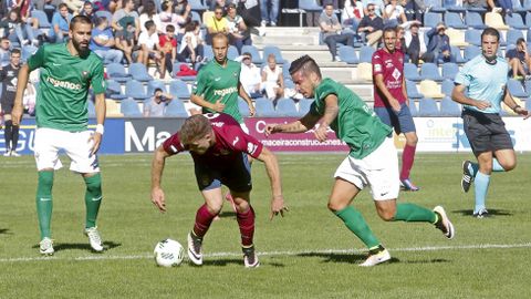 El Pontevedra CF vence al Racing de Ferrol