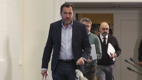 El ministro de Transportes, �scar Puente.