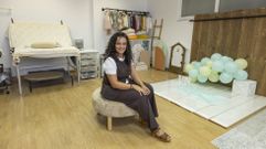 Estela, no novo estudo da Praza do Recheo ponteces�.