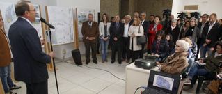 La presidenta de honor de Aspnais, Conchita Teijeiro, tampoco quiso faltar a la cita de ayer. 