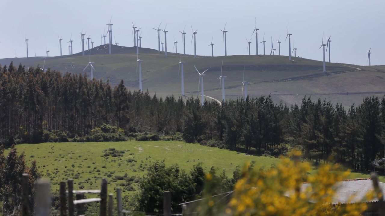 El TSJA ordena retomar la tramitación del parque eólico Pereiro, en el Occidente asturiano