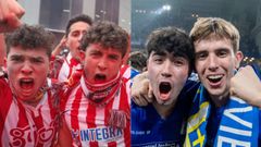 Afici&oacute;n del Real Sporting de Gij&oacute;n y del Real Oviedo