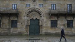 El Pazo de Fonseca es uno de los edificios que desde octubre cierran en horario de tarde