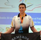 Andr�s hizo doblete: oro y plata.