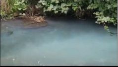 Vertido reciente en el Lagares a la altura de Srdoma.