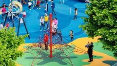 Parque infantil paseo mar�timo Sada