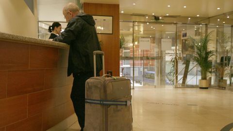 Imagen de archivo del 2008. Recepción del Hotel Barceló Almirante (Ferrol).