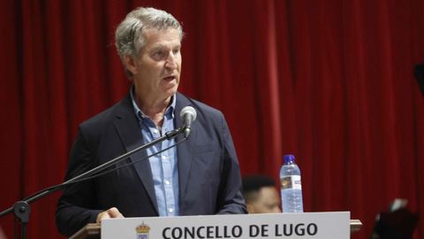 Al acto acudi� el presidente del Partido Popular, Alberto N��ez Feij�o
