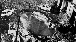 La explosi�n dej� un cr�ter de 9 metros de di�metro y tres de profundidad