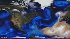 LaNASA muestra cmo se arrastr elhumo de los incendiosen Galicia