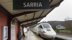 Estaci�n de tren de Sarria