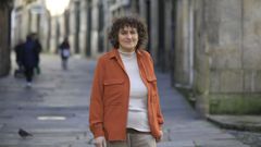 Goretti Sanmart�n es la portavoz del BNG en el Ayuntamiento de Santiago