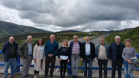 Senadores, alcaldes y cargos del PP en la zona de O Fiouco
