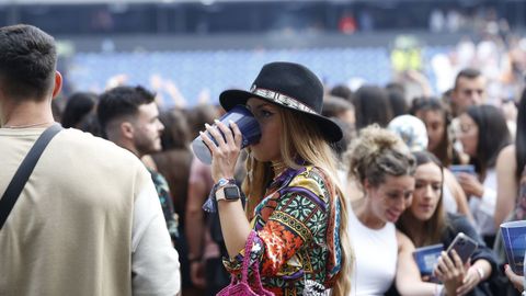 Morria Fest, ambiente en el estadio de Riazor