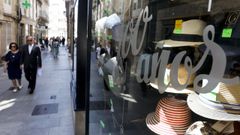 La sombrerera Costa es uno de los clsicos negocios del centro de Lugo