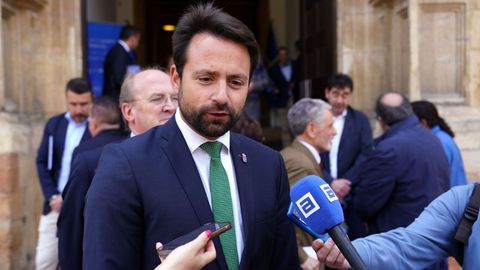 El presidente del PP en Asturias, lvaro Queipo