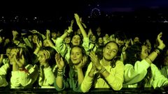 Concierto de La La Love You en el muelle de Trasatl�nticos