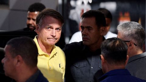 El expresidente de Brasil Jair Bolsonaro