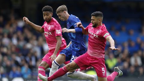 Premier League.El Chelsea y el Ipswich en un partido de la Premier League