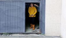 La detenida, al salir del juzgado rumbo a prisi�n