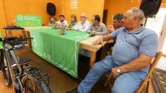 Presentaci&oacute;n de la iniciativa solidaria, este pasado s&aacute;bado, en Brantuas