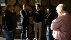 El delegado del Gobierno visit� las instalaciones de Vi�a Costeira.