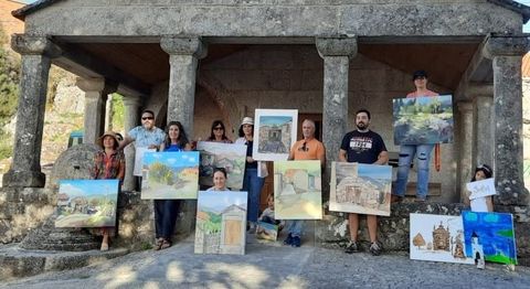 Jornada de pintura al aire libre de Puxedo