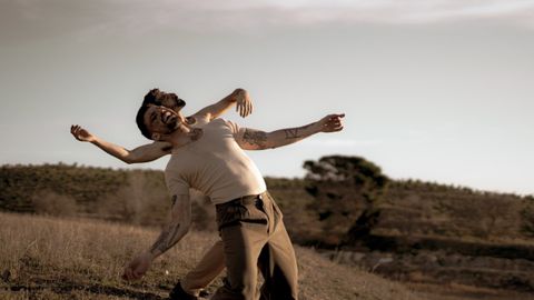 Imagen promocional de Gochos, obra de los bailarines y coregrafos asturianos David Blanco y Sergio Toyos