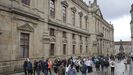 Facultade de Medicina de Santiago, en una foto del 6 de noviembre