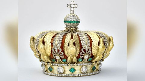 Imagen de la�corona de la emperatriz Eugenia.