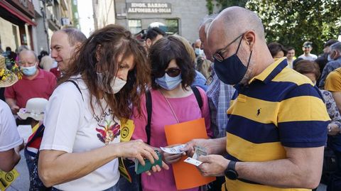 Cientos de personas disfrutaron de la Festa dos Maios de Ourense