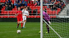 Borja S�nchez en un Liverpool-Real Madrid
